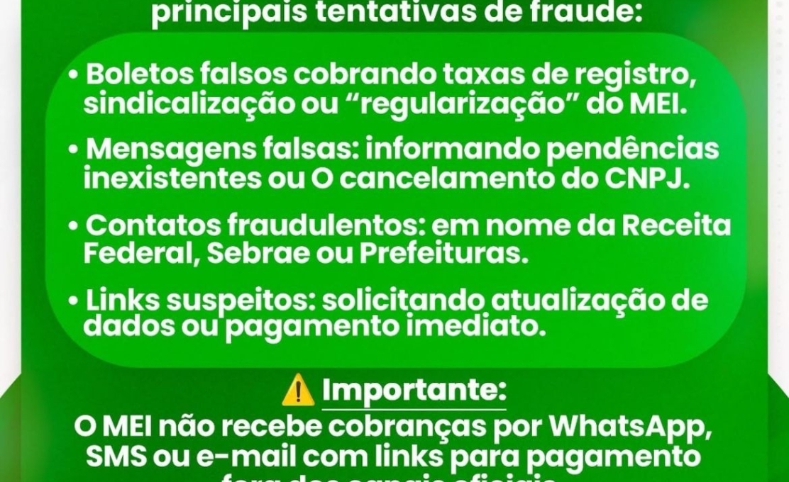 ALERTA AO MEI