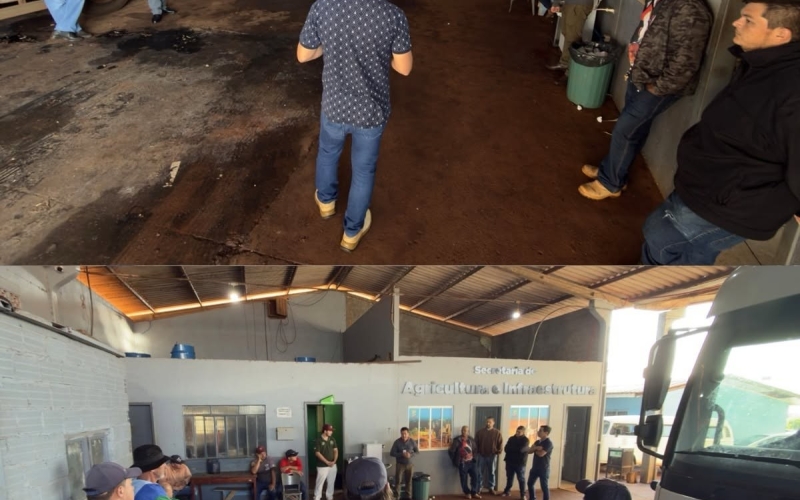 A Prefeitura de Santa Tereza do Oeste, por meio da Secretaria Municipal de Agricultura, recebeu a visita do fiscal de co