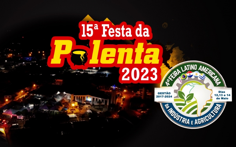Vem aí a 15ª festa da polenta e 4 feira latino americana, nos dias 12/13e 14 de maio PARTICIPE!!!!!!